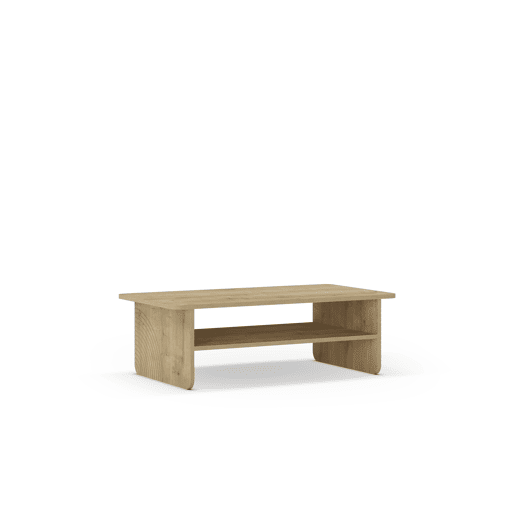 Mesa de centro DAIRA fixa cor carvalho