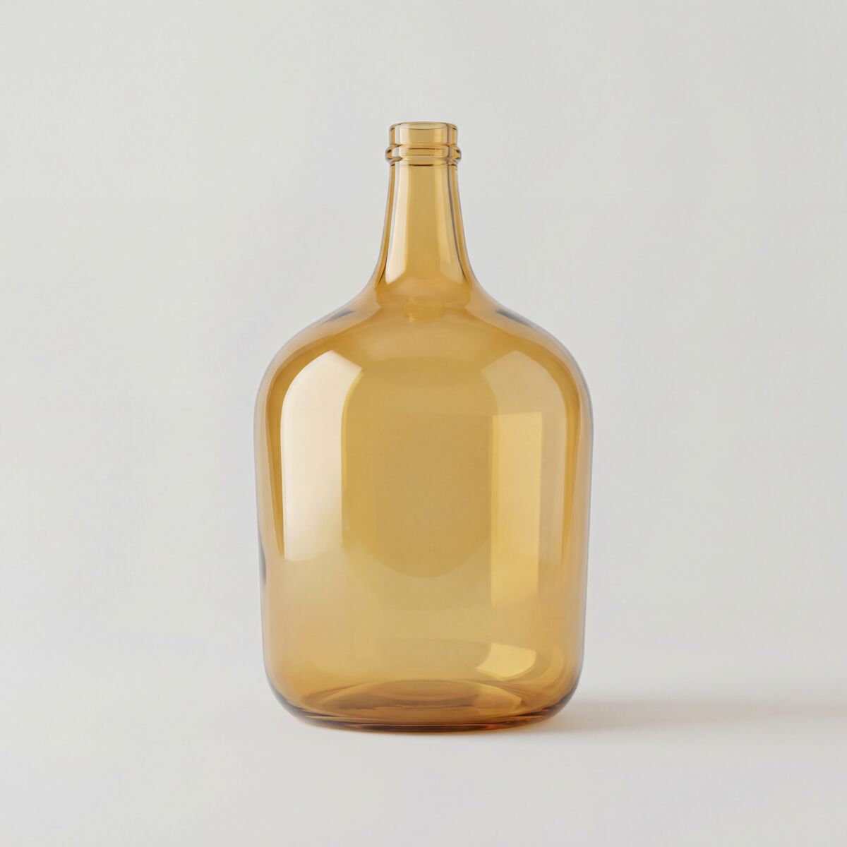 Garrafa de vidrio apple 10 litros color amarelo