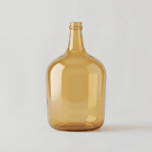 Garrafa de vidro APPLE 10 litros cor amarelo