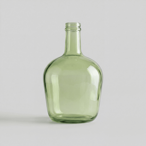 Garrafa de vidro APPLE 4 litros cor matcha