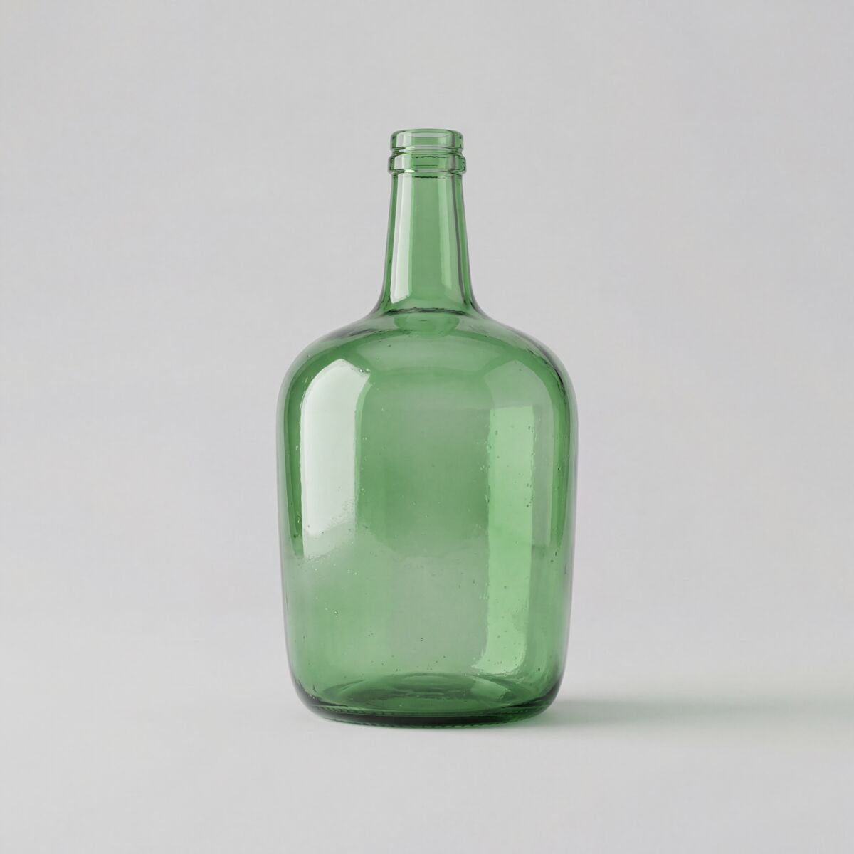 Garrafa de vidrio apple 10 litros color matcha