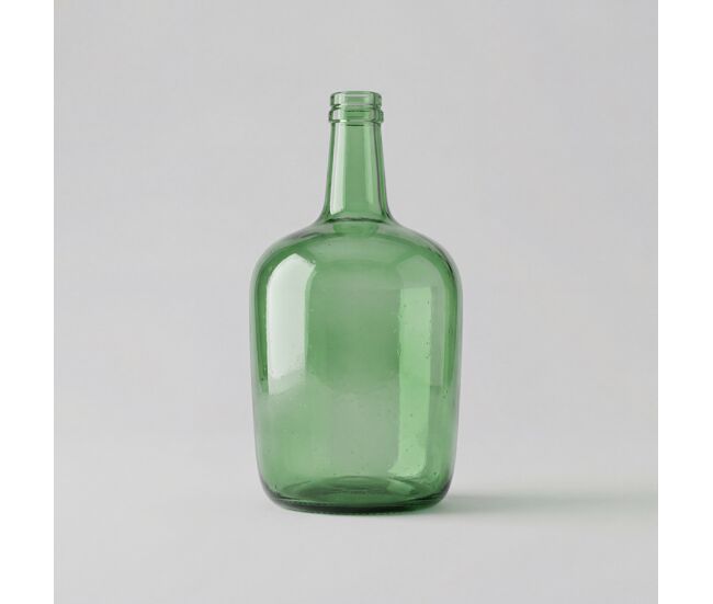 Garrafa de vidrio apple 10 litros color matcha