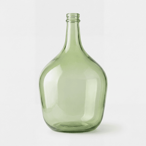 Garrafa de vidro APPLE 10 litros cor matcha