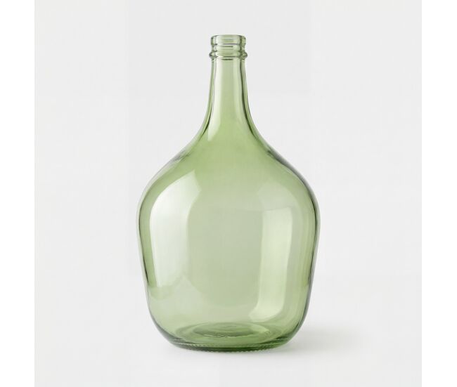 Garrafa de vidrio apple 10 litros color matcha