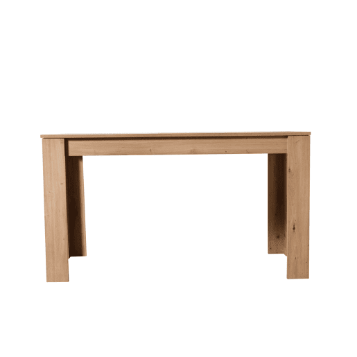 Mesa de jantar fixa NICO carvalho e preto Mesa de jantar fixa NICO carvalho e preto