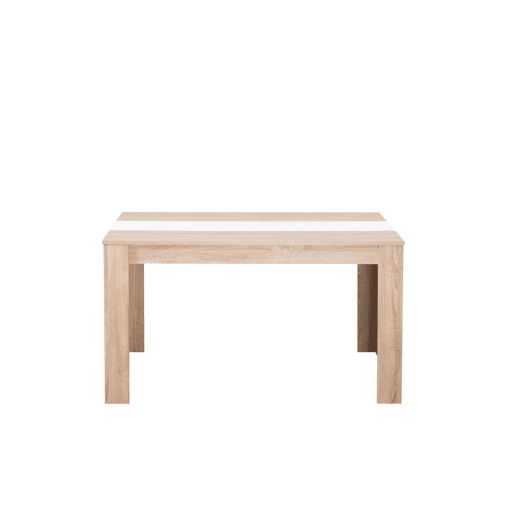 Mesa de jantar fixa NICO carvalho e branco Mesa de jantar fixa NICO carvalho e branco