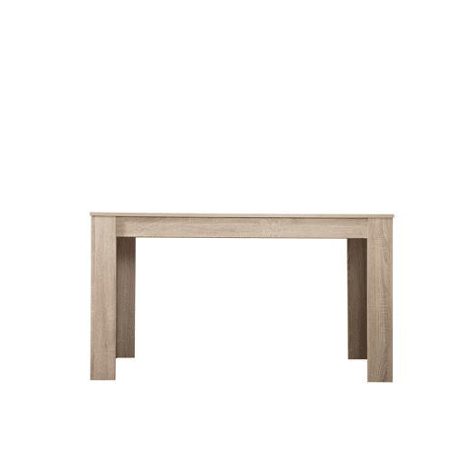 Mesa de jantar fixa NICO carvalho e branco Mesa de jantar fixa NICO carvalho e branco
