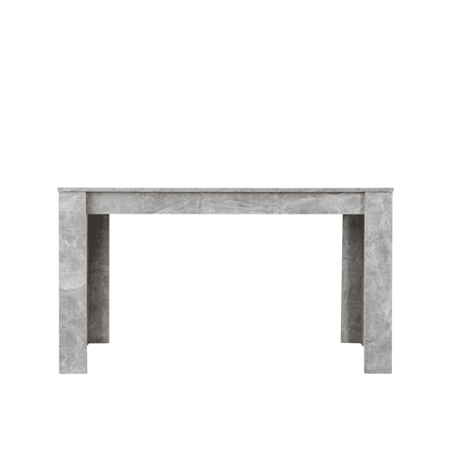 Mesa de jantar fixa NICO cinza e branco