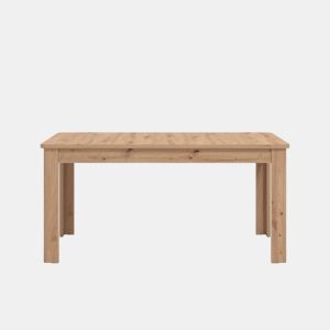 Mesa de jantar extensível JERSEY em carvalho