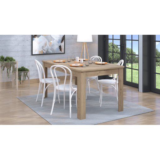 Mesa de jantar extensÃvel JERSEY em carvalho Mesa de jantar extensÃvel JERSEY em carvalho