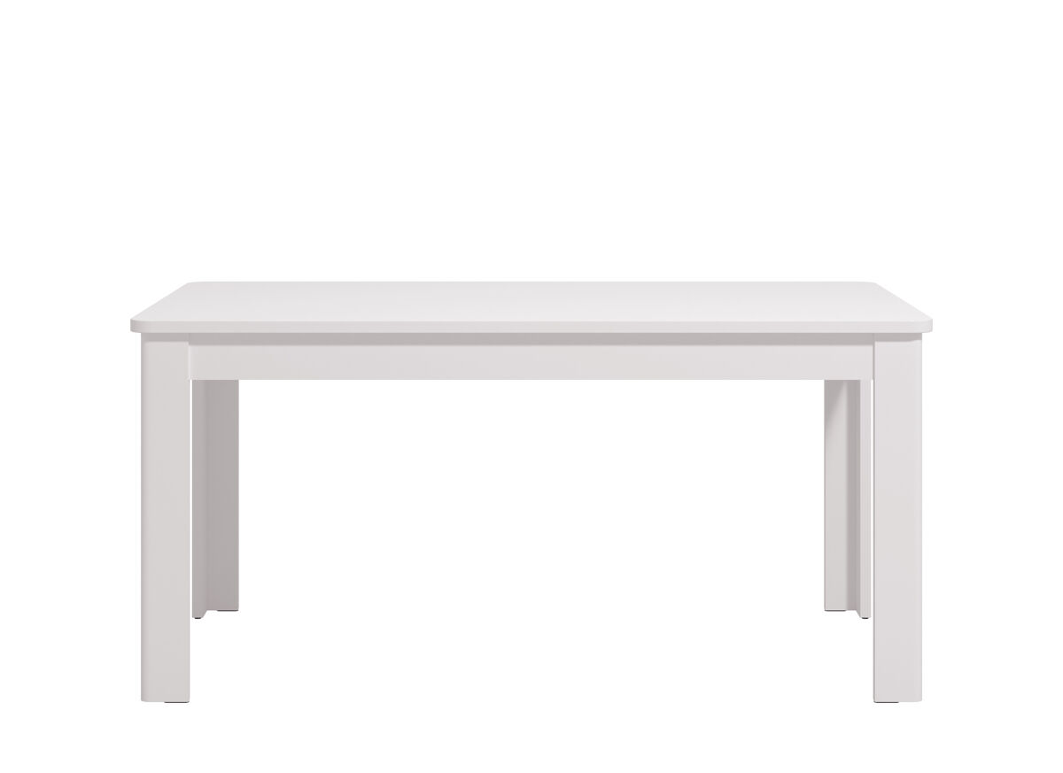 Mesa de comedor extensible blanco jersey
