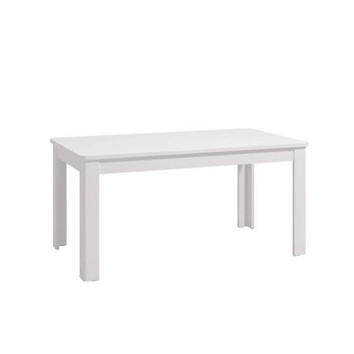 Mesa de jantar extensÃvel JERSEY em branco Mesa de jantar extensÃvel JERSEY em branco
