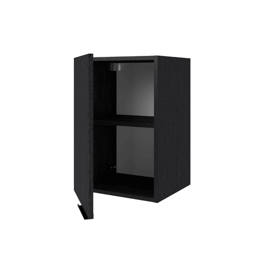 Módulo de parede ANNA 40 cm com 1 porta, preto Módulo de parede ANNA 40 cm com 1 porta, preto