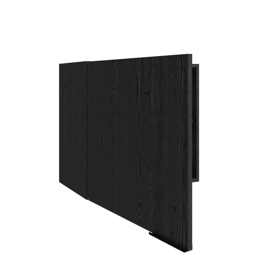 Módulo de parede ANNA 60 cm com 1 porta, preto Módulo de parede ANNA 60 cm com 1 porta, preto