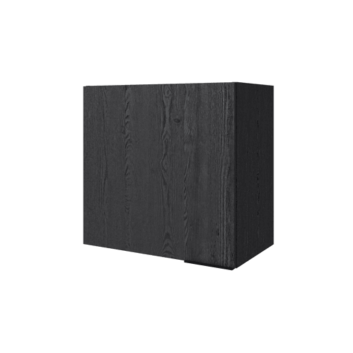Módulo de parede ANNA 60 cm com 1 porta, preto Módulo de parede ANNA 60 cm com 1 porta, preto