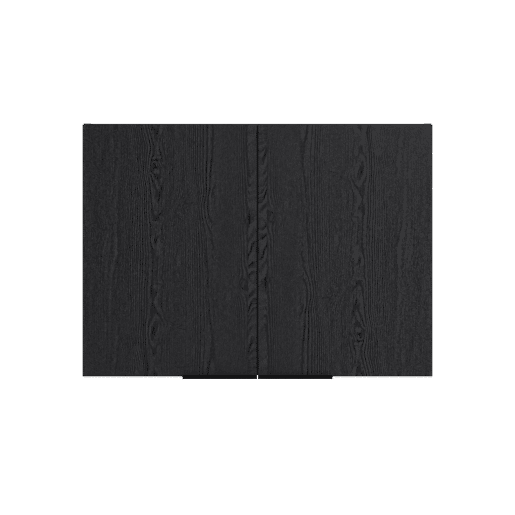 Módulo de parede ANNA 80 cm com 2 portas, preto Módulo de parede ANNA 80 cm com 2 portas, preto