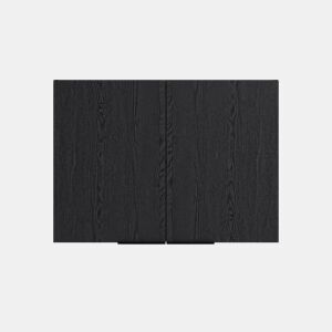 Módulo de parede ANNA 80 cm com 2 portas, preto
