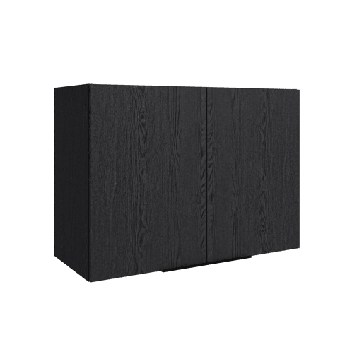 Módulo de parede ANNA 80 cm com 2 portas, preto Módulo de parede ANNA 80 cm com 2 portas, preto
