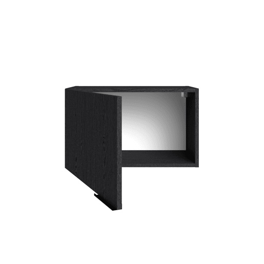 Módulo de parede ANNA 60x35,3 cm com 1 porta, preto