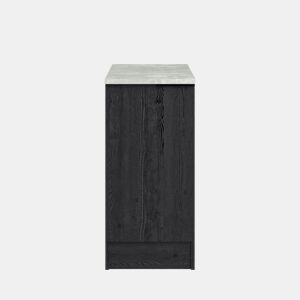 Módulo baixo ANNA 40 cm com 1 porta, preto