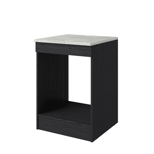 Módulo baixo ANNA 60 cm para forno, preto