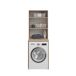 Módulo alto NEXO de 65cm para lavadora roble y blanco Módulo alto NEXO de 65cm para lavadora roble y blanco Blanco/ Madera
