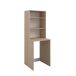 Módulo alto NEXO de 65cm para lavadora roble y blanco Módulo alto NEXO de 65cm para lavadora roble y blanco Blanco/ Madera