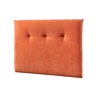 Cabeceira RUBENS 160x115x12 cm tecido cor ferrugem