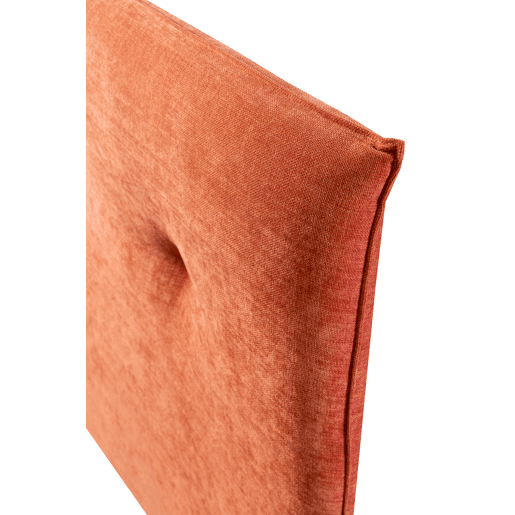 Cabeceira RUBENS 160x115x12 cm tecido cor ferrugem