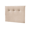 Cabeceira RUBENS 160x115x12 cm tecido cor bege