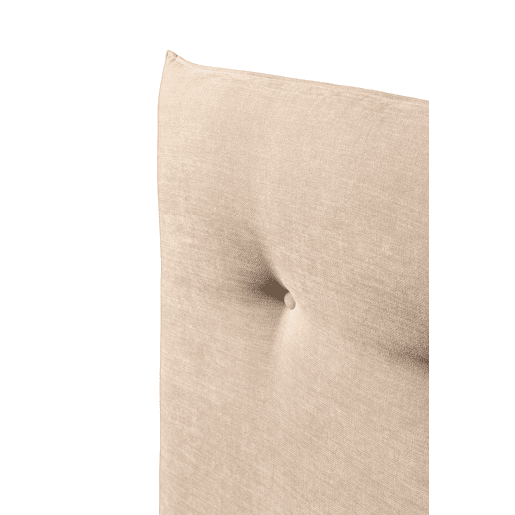 Cabeceira RUBENS 160x115x12 cm tecido cor bege