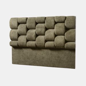 Cabeceira DANUBIO 160x115x12 cm tecido verde