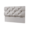 Cabeceira SENA 160x115x12 cm tecido branco