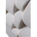 Cabecero SENA 160x115x12cm tela Cabecero SENA 160x115x12cm tela Blanco