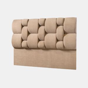 Cabeceira SENA 160x115x12 cm tecido castanho
