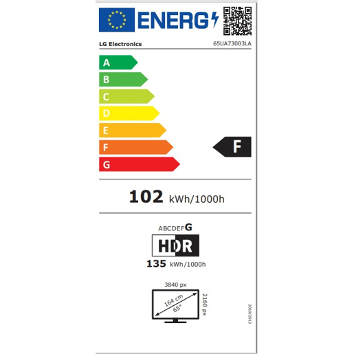 TV 65 polegadas LG 65UA73003LA 4K Smart TV TV 65 polegadas LG 65UA73003LA 4K Smart TV