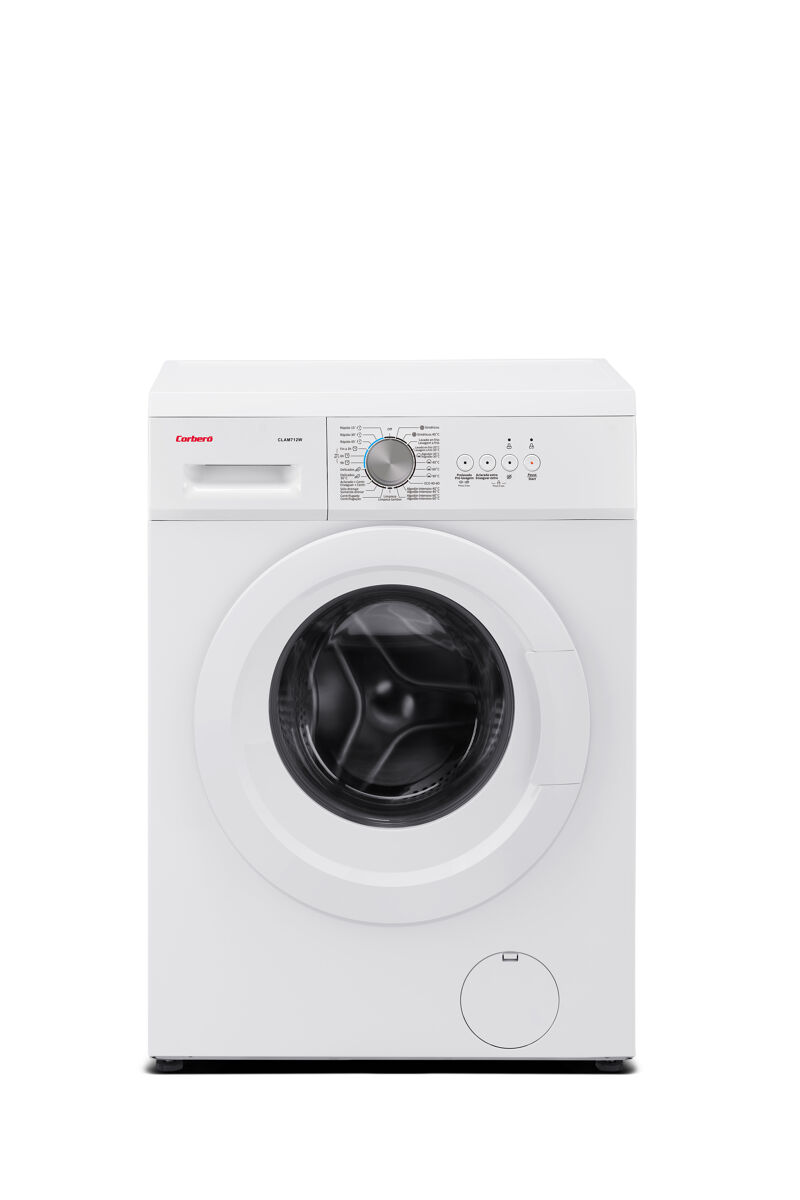 Lavadora de carga frontal CORBERO CLAM712W 7 kilos 1200 RPM