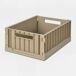 Caja de plástico PLEGABLE I Caja de plástico PLEGABLE I Marrón