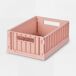 Caja de plástico PLEGABLE I Caja de plástico PLEGABLE I Rosa