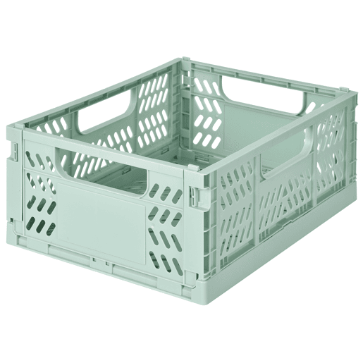 Caixa de plástico PLEGABLE II 12,3x29x21,3cm cor azul