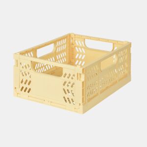Caixa de plástico PLEGABLE II 12,3x29x21,3cm cor amarelo