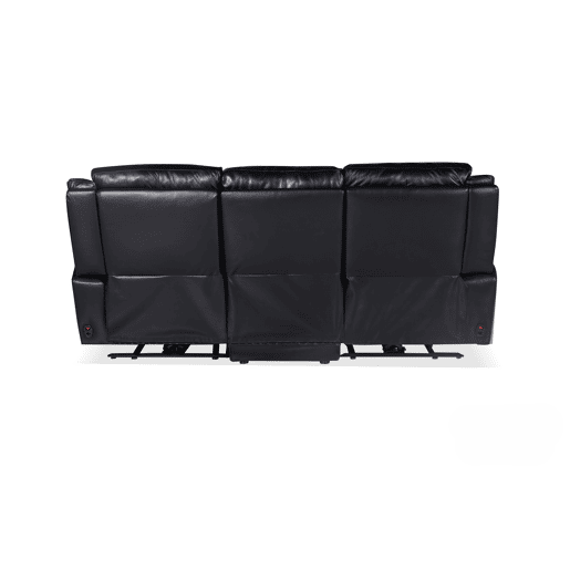 Sofá de 3 lugares NINFA relax elétrico cor preto Sofá de 3 lugares NINFA relax elétrico cor preto