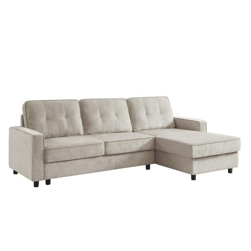 Chaise longue reversÃvel CIAN cor vison Chaise longue reversÃvel CIAN cor vison