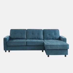 Chaise longue reversível CIAN cor azul