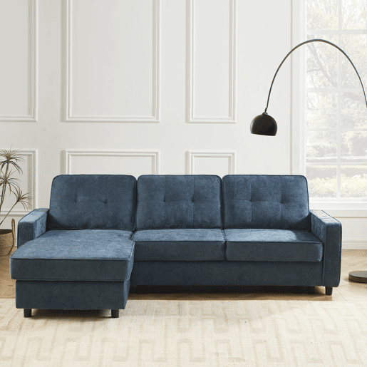 Chaise longue reversÃvel CIAN cor azul Chaise longue reversÃvel CIAN cor azul