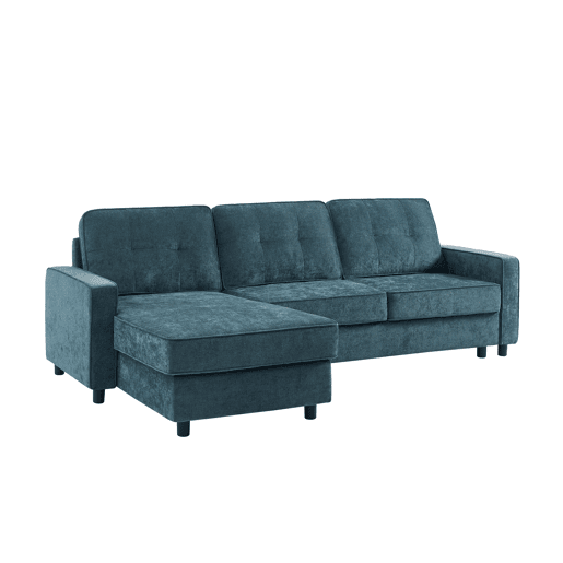 Chaise longue reversÃvel CIAN cor azul Chaise longue reversÃvel CIAN cor azul