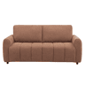 Sofá cama 3 lugares KUKY cor terracota