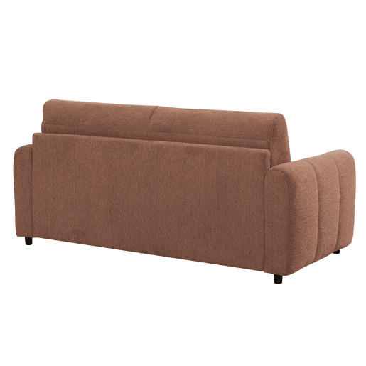 Sofá cama 3 lugares KUKY cor terracota