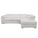 Rinconera con cama piel MAYA Rinconera con cama piel MAYA Blanco
