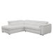 Rinconera con cama piel MAYA Rinconera con cama piel MAYA Blanco